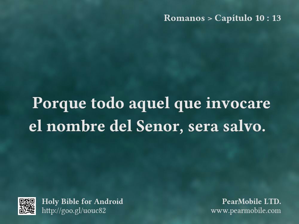 Romanos, Capítulo 10:13